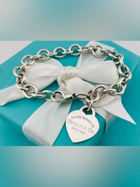 Return To Tiffany Heart Tag Bracelet